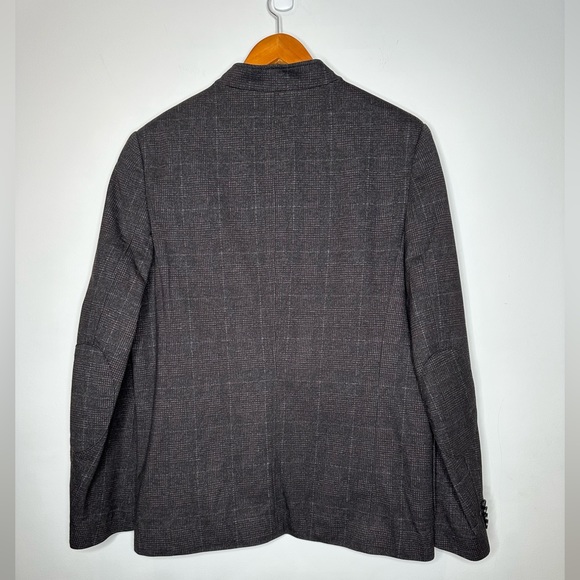 Awearness Kenneth Cole Men's Mock Neck Jacket in Charcoal - Picture 2 of 8